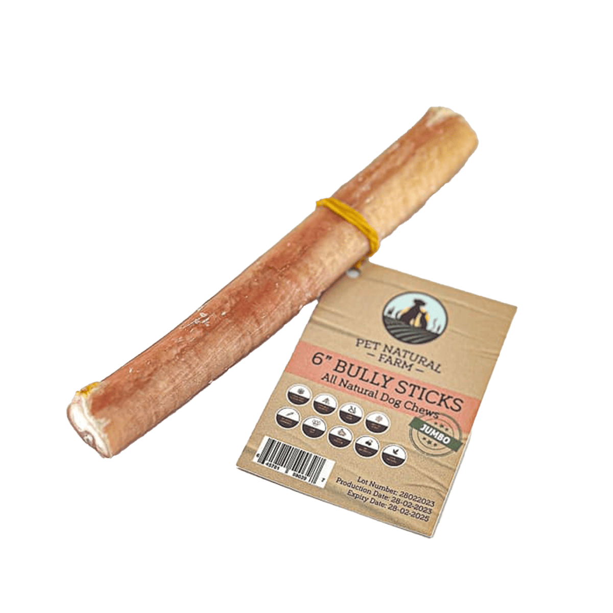 6" Bully Stick Jumbo