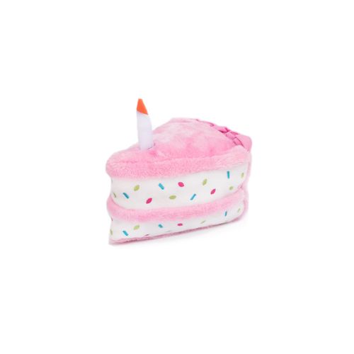 ZippyPaws Birthday Cake Pink